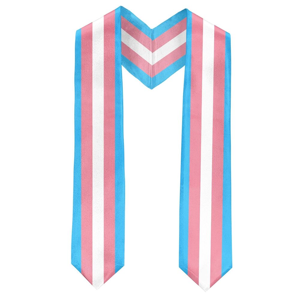 6879 Transgender Pride Rainbow GradSeason Scarf Unisex Adult LGBTQ
